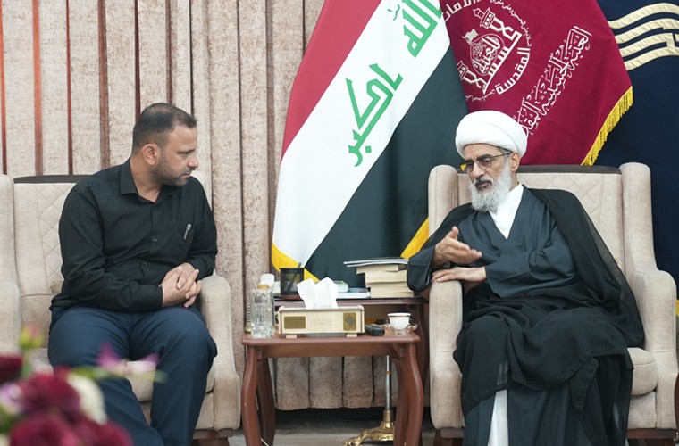 رئيس المؤسسة يلتقي رئيس قسم الفيزياء الطبية في كلية العلوم الطبية التطبيقية بجامعة كربلاء