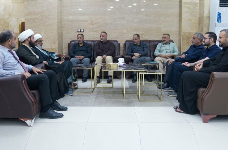 رئاسة المؤسسة تلتقي في مدينة كربلاء مجموعة من النخب العلمية والأكاديمية