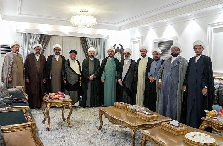 المؤسسة تزور رابطة الخطباء في النجف الأشرف