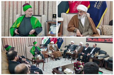 زيارة السيد نائب الأمين العام للعتبة الحسينية المقدسة إلى مؤسسة الدليل